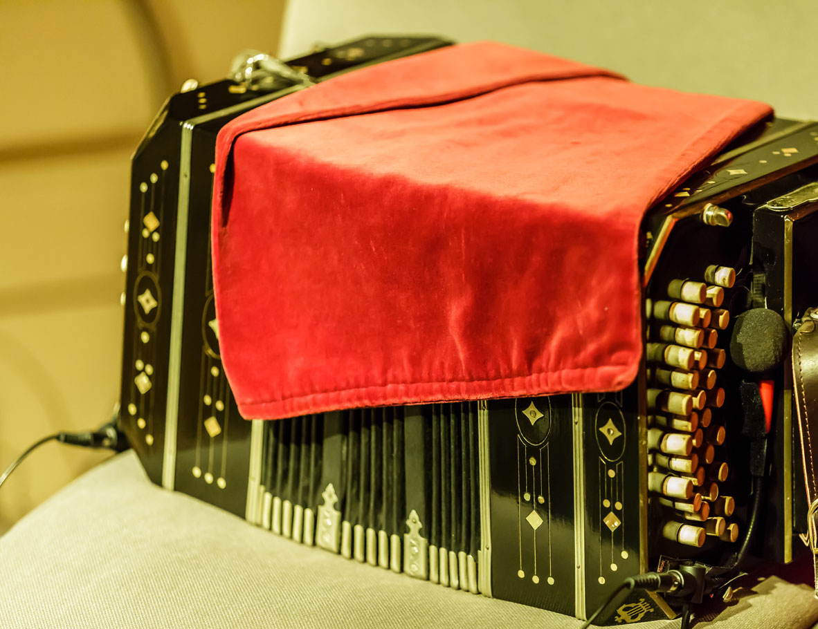 Detailaufnahme: Bandoneon